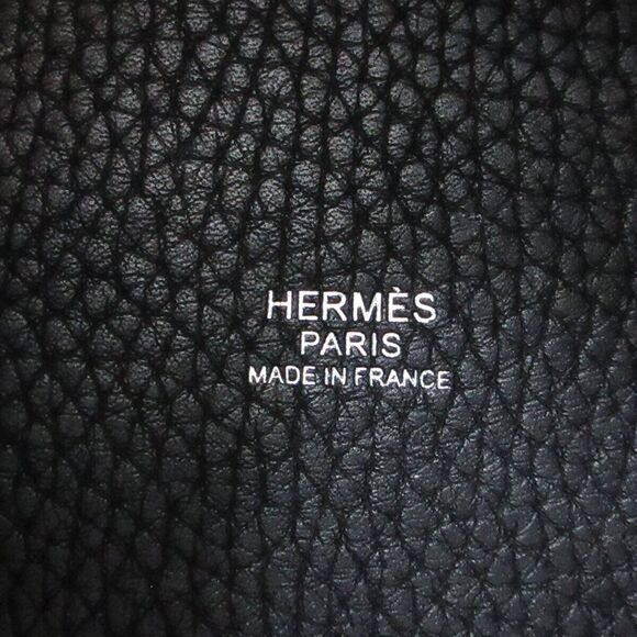Auth Hermes Picotin Lock Mm - Black #118263H34B - Picture 7 of 15